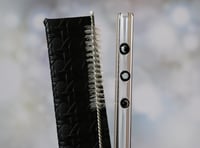 Image 1 of Moon Phases Glass Drinking Straws