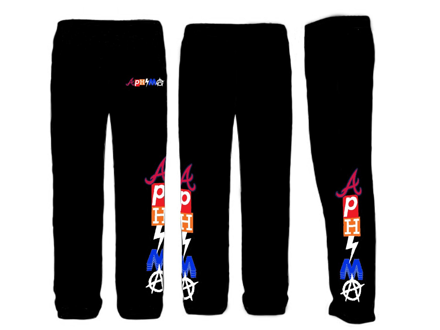 Black 730 Joggers