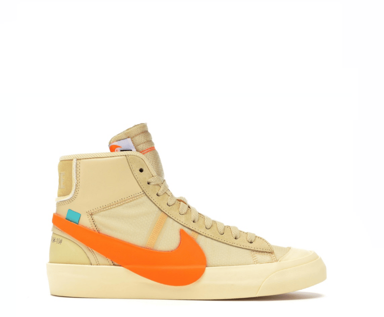 Image of NIKE X OFF-WHITE THE 10 BLAZER MID ALL HALLOWS EVE AA3832-700