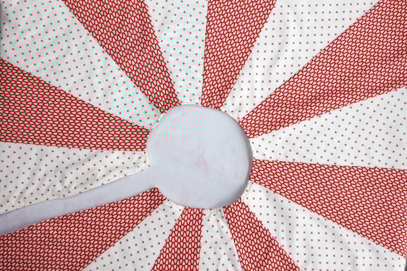 Image of SCALLOP CHRISTMAS TREE SKIRT