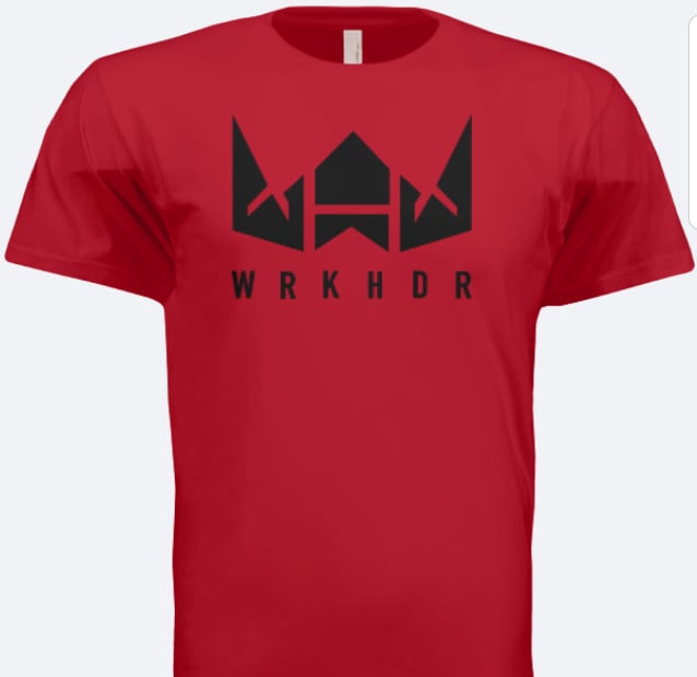 Image of Pre-order Vibrant Red WRKHDR Premier Tees