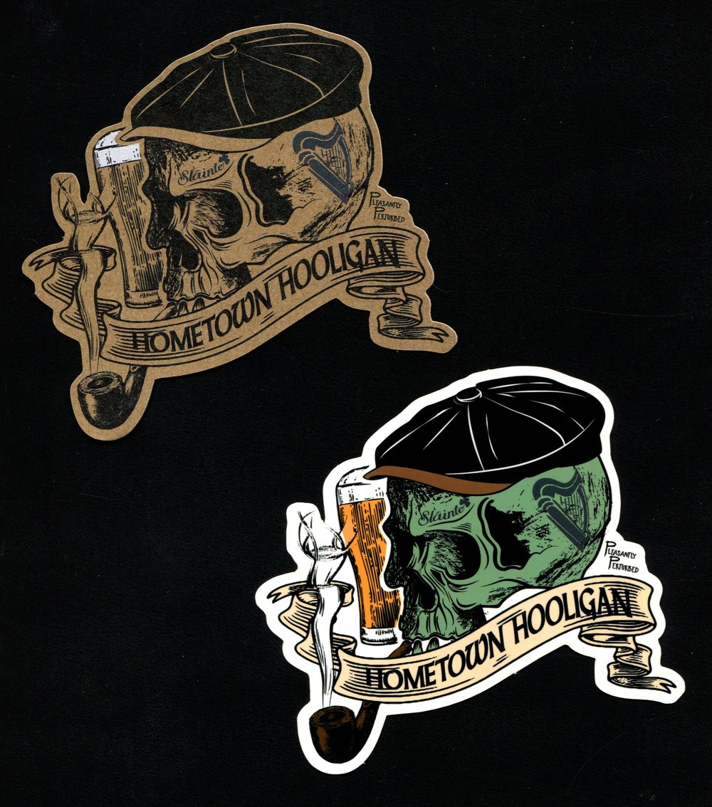 Hometown Hooligan Sticker