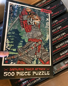 Image of Samurai Tiger 500 Piece Puzzle