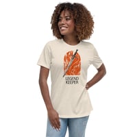 Image 1 of Women's LegendKeeper Fire Arch Tee - Natural & White