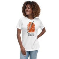 Image 2 of Women's LegendKeeper Fire Arch Tee - Natural & White