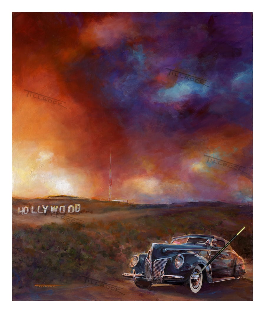 Image of "Muy Caliente" Painting 13'X19" print
