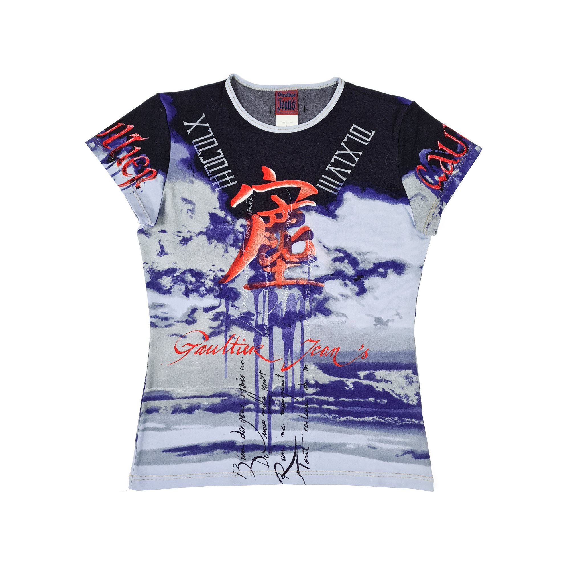 Image of Jean Paul Gaultier Script T shirt