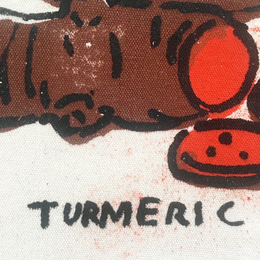 Tumeric & Ginger Shopping Tote
