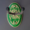 Green Deco Instrument Display Hanger for your Ukulele, Violin, Fiddle or Guitar