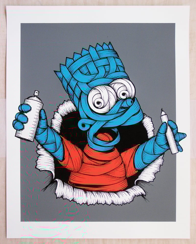 Image of Otto Schade - Bart Ribboned nightmare