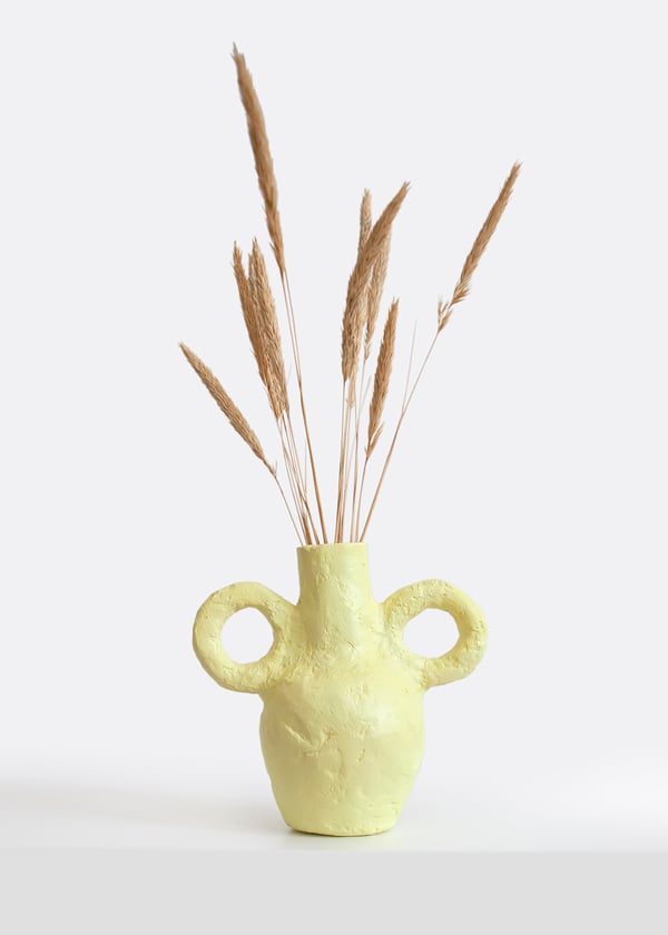 Image of Shura Vase - Chartreuse