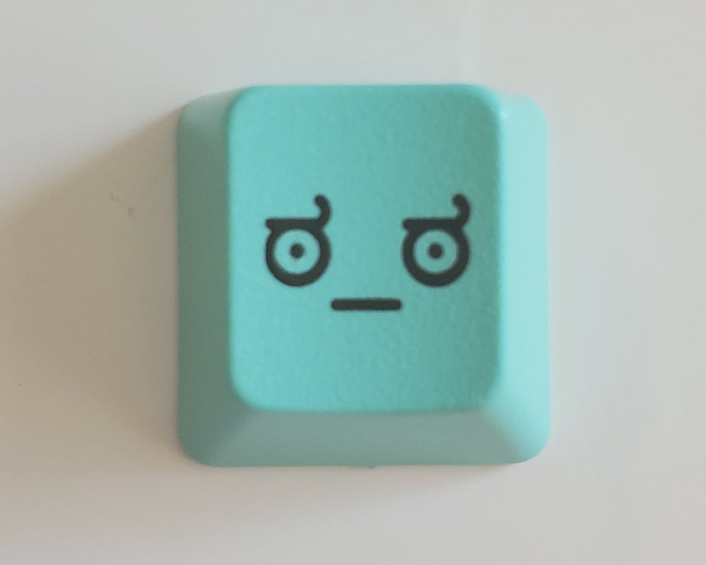 Image of Turquoise LOD(Look of Disapproval) Keycap