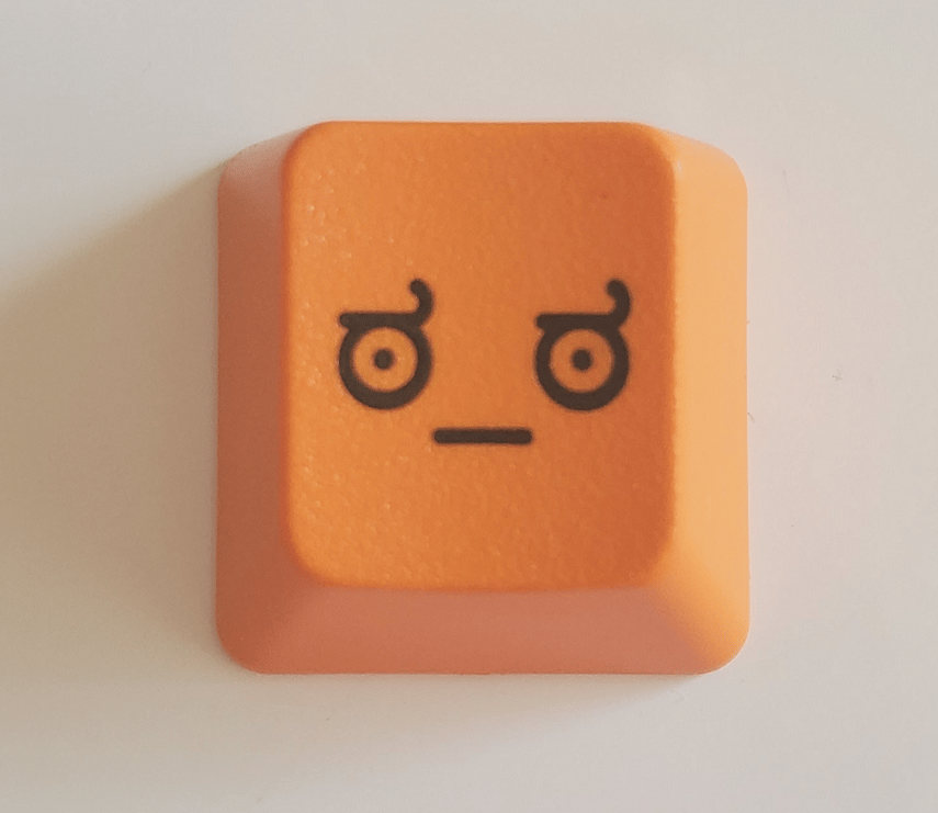 Image of Pumpkin LOD(Look of Disapproval) Keycap