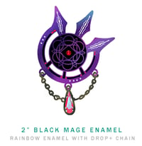 Image 2 of ffxiv black mage enamel 