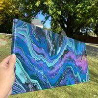 Image 3 of “Shifty Views” Fluid Painting