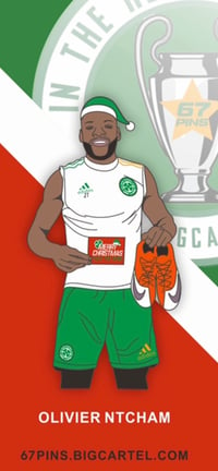 Image 1 of CHRISTMAS OLIVIER NTCHAM PIN | FREE STICKERS 