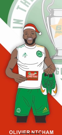 Image 2 of CHRISTMAS OLIVIER NTCHAM PIN | FREE STICKERS 