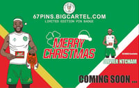 Image 4 of CHRISTMAS OLIVIER NTCHAM PIN | FREE STICKERS 