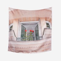 Image 1 of Paris Rose silk scarf