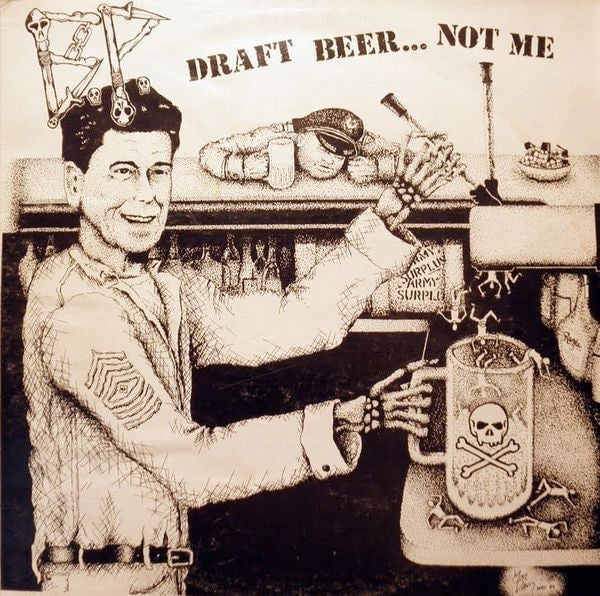 Image of B.P. ‎– "Draft Beer... Not Me" Lp
