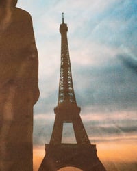 Image 3 of Eiffel Tower silk scarf