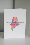 Someone From Maine Loves You Card