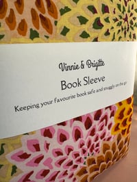 Image 3 of Padded Book Sleeve Dahlia