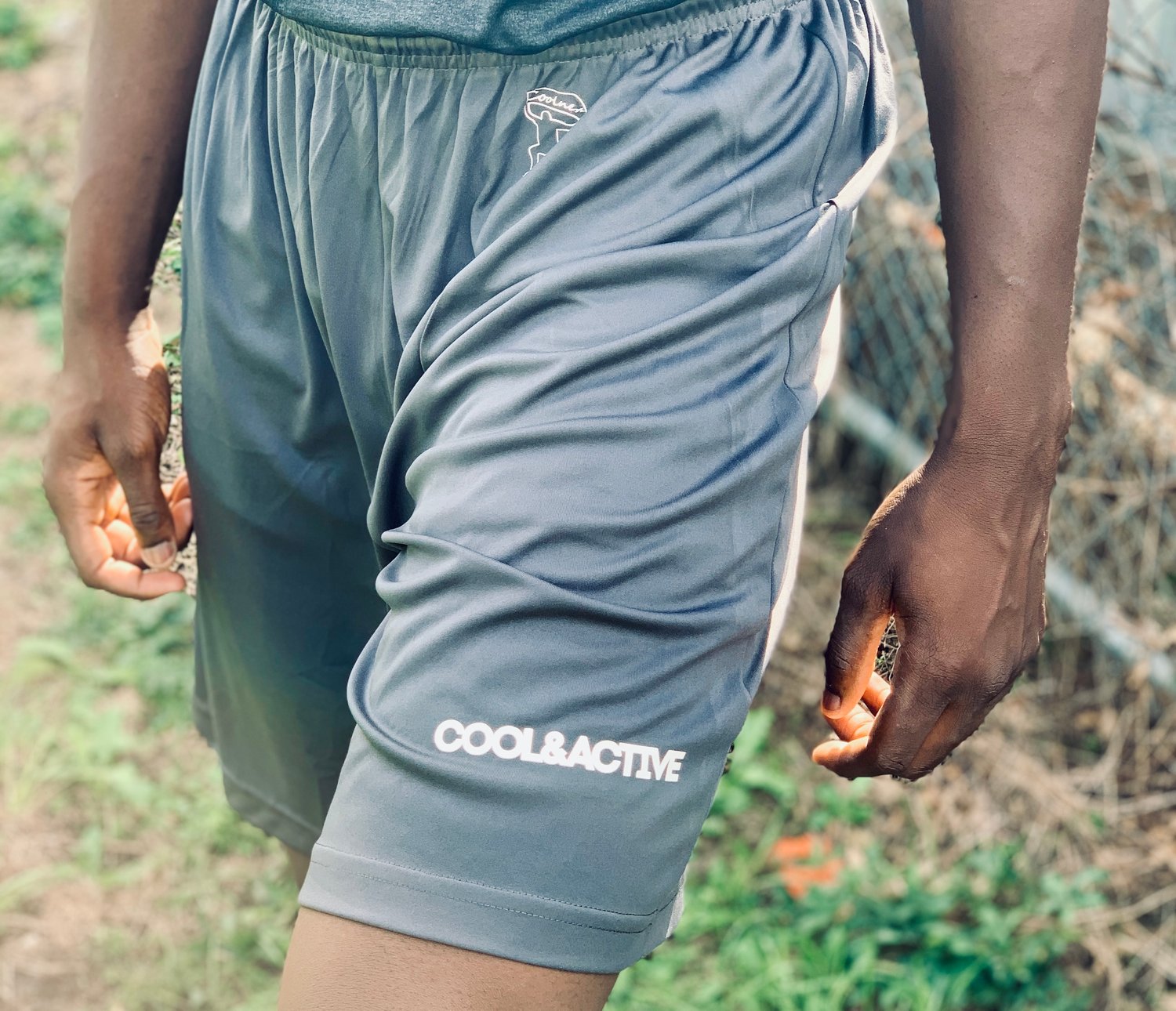Image of COOL & ACTIVE Competitor Shorts - Iron Grey