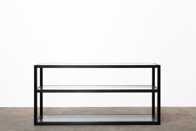 TORCHED TASMANIAN OAK SHELVES