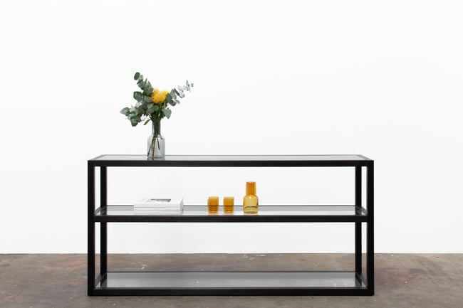 TORCHED TASMANIAN OAK SHELVES