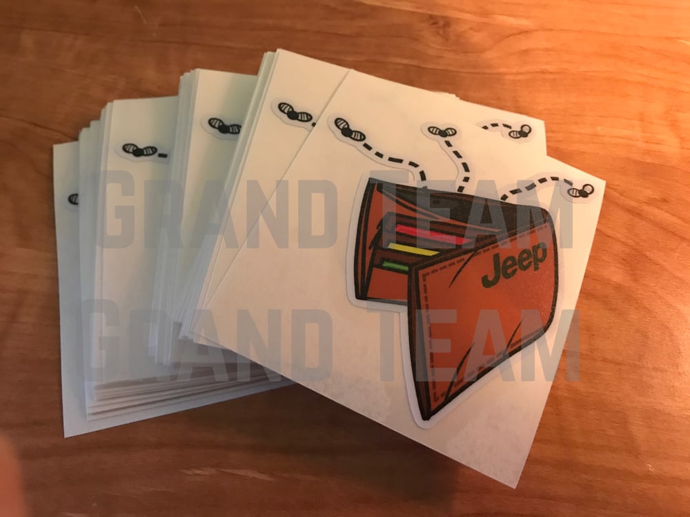 Image of Original Jeep Wallet Decal