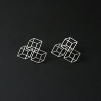 Image 1 of EARRING  silver  #032-27