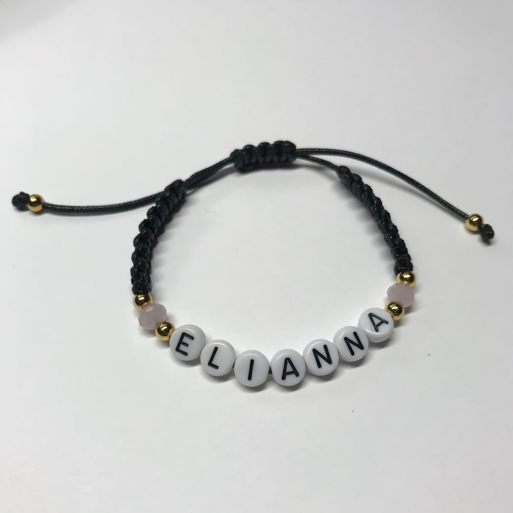 Custom Word/Name Bracelet