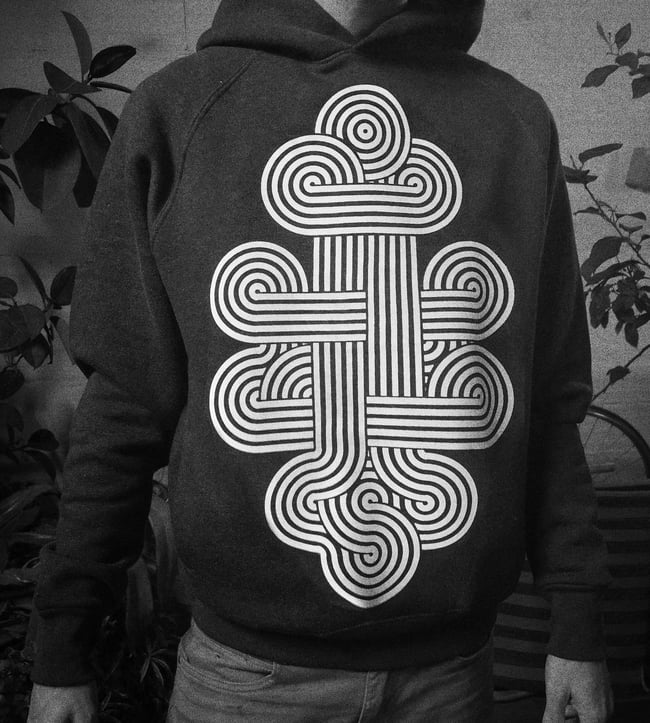 VISUAL WALLS N.1 HOODIE   -SOLD OUT-