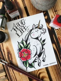 Print "Einhorn" 