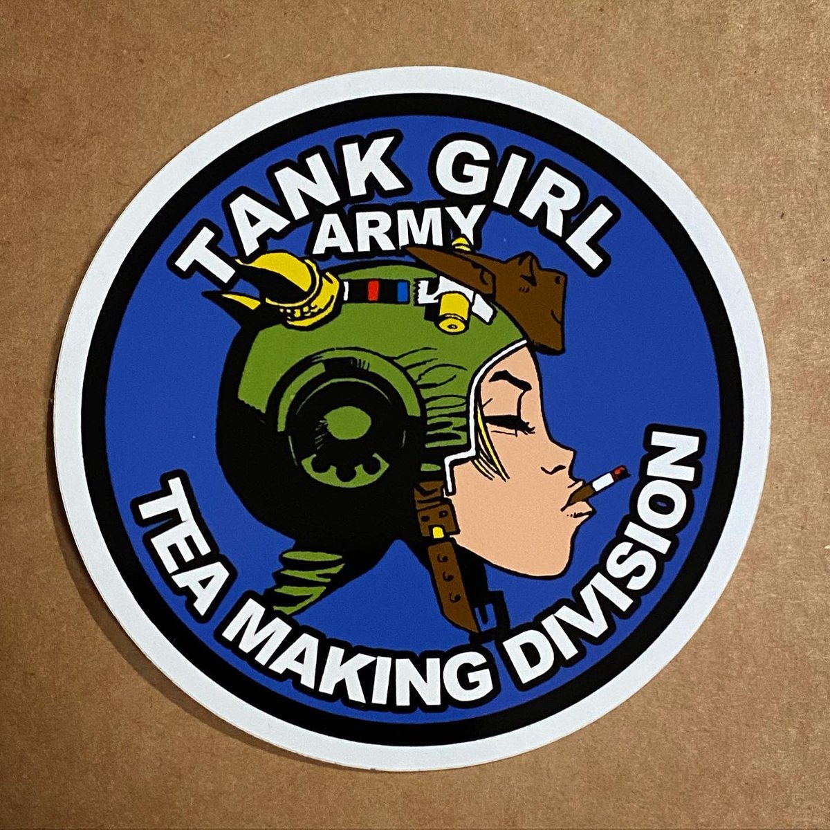 Image of TANK GIRL VINYL STICKER DECAL PACK