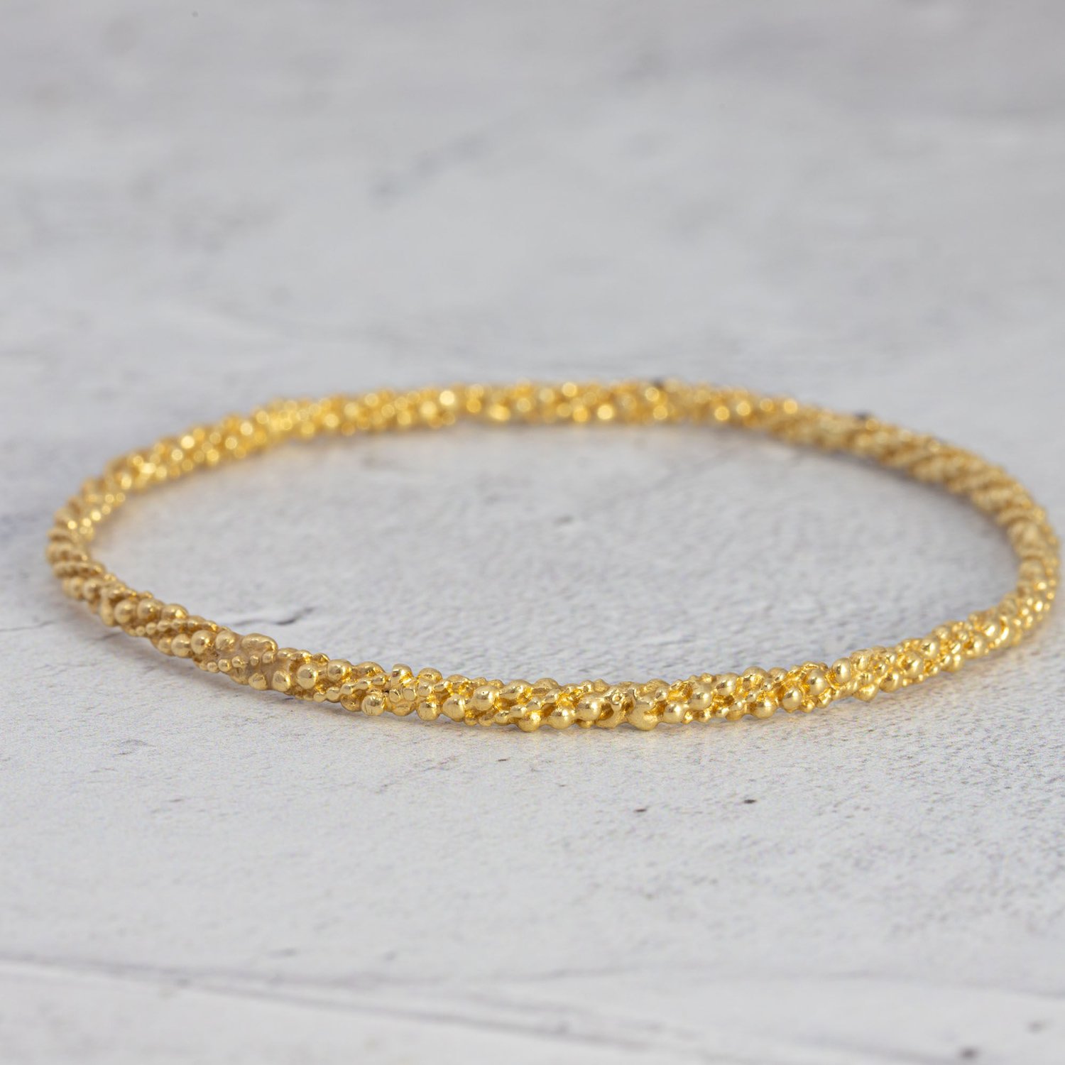 Image of 9ct Gold Stark Bangle