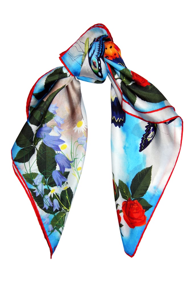 Image of "Enhance Your Calm / Day" Silk Scarf