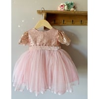 Pink peony dress 