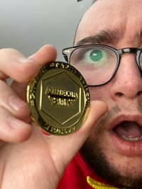 REAL MINECON EARTH SKYWARS FINALIST COIN