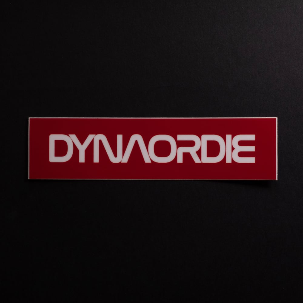 Dynasa 120x30 mm sticker