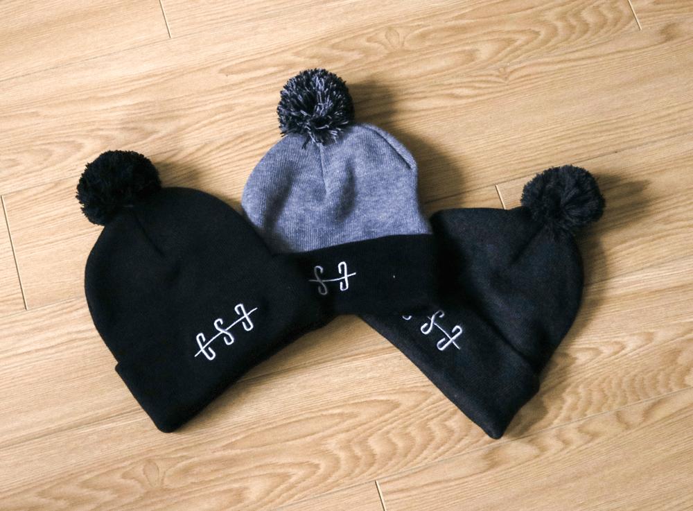 CSC Pompom Beanies