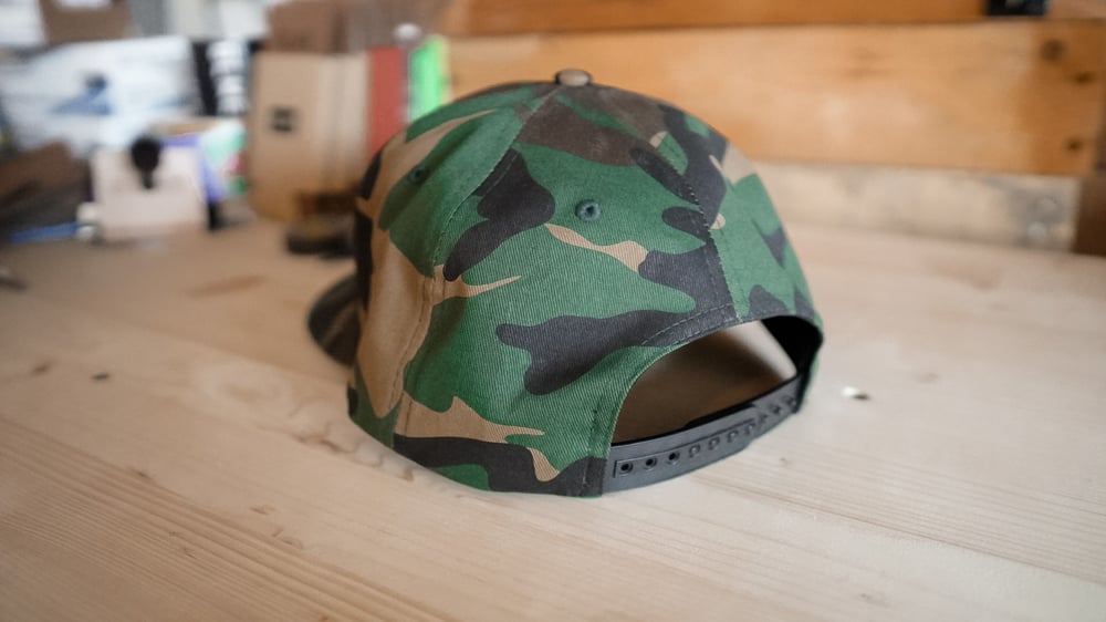 “Plant Your Flag” Snapback (Camo)