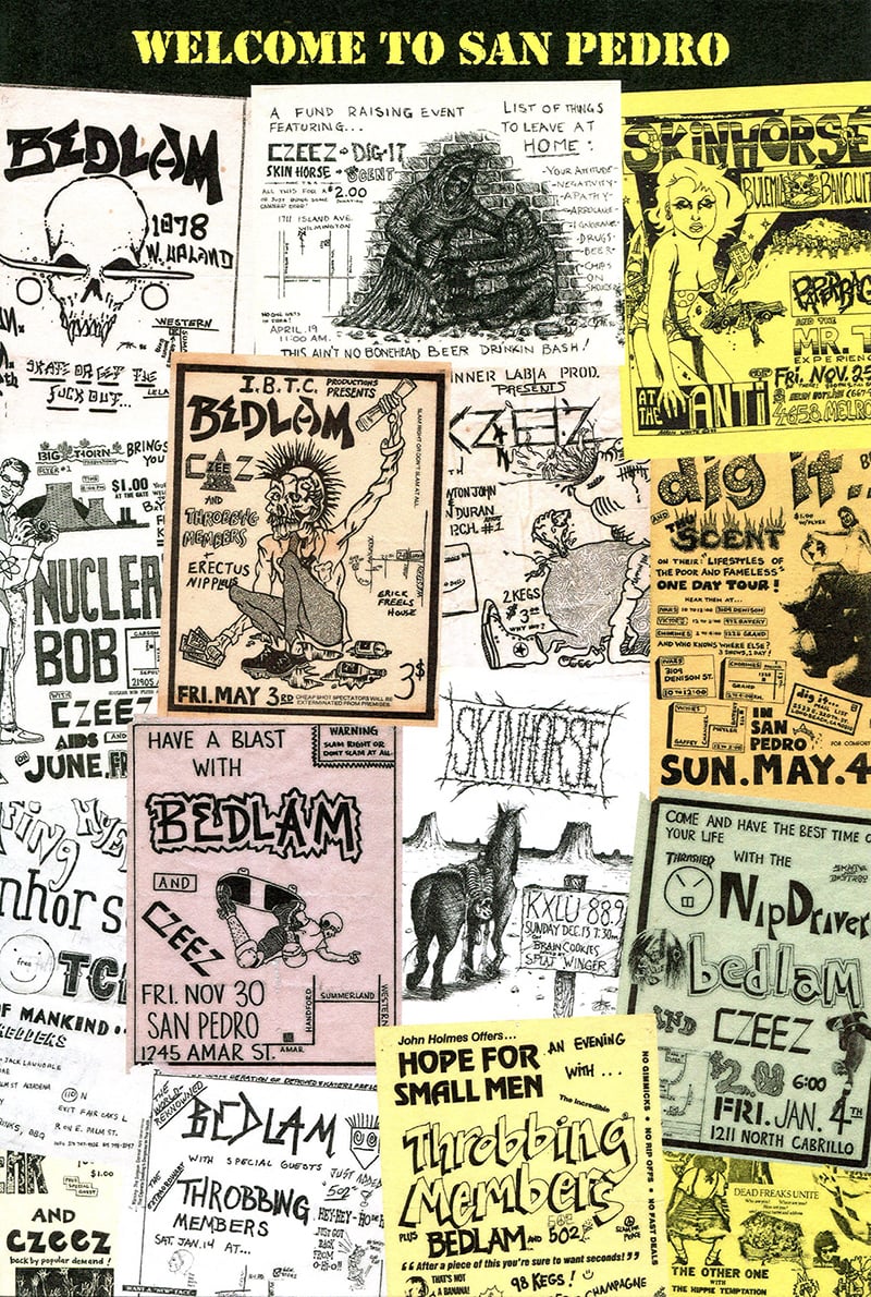 VARIOUS ARTISTS - Procrastination Youth: A San Pedro Compilation (1983-1987) → cass/booklet