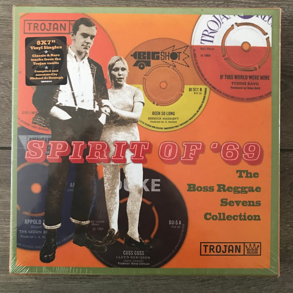 Image of Trojan Records - Spirit of ‘69 The Boss Reggae Sevens Collection Box Set