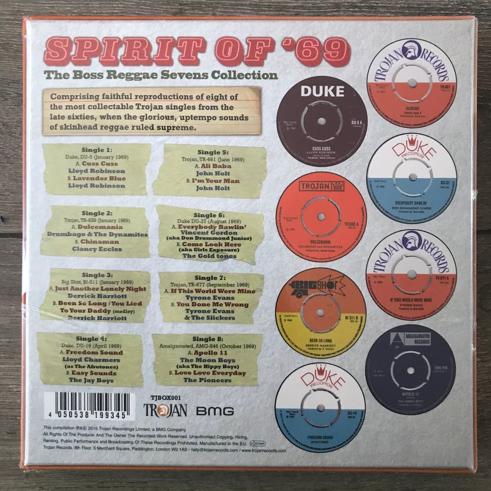 Image of Trojan Records - Spirit of ‘69 The Boss Reggae Sevens Collection Box Set