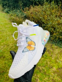 Image 2 of BUTTERFLY X NIKE JOYRIDE BEADED CUSTOM SNEAKERS 