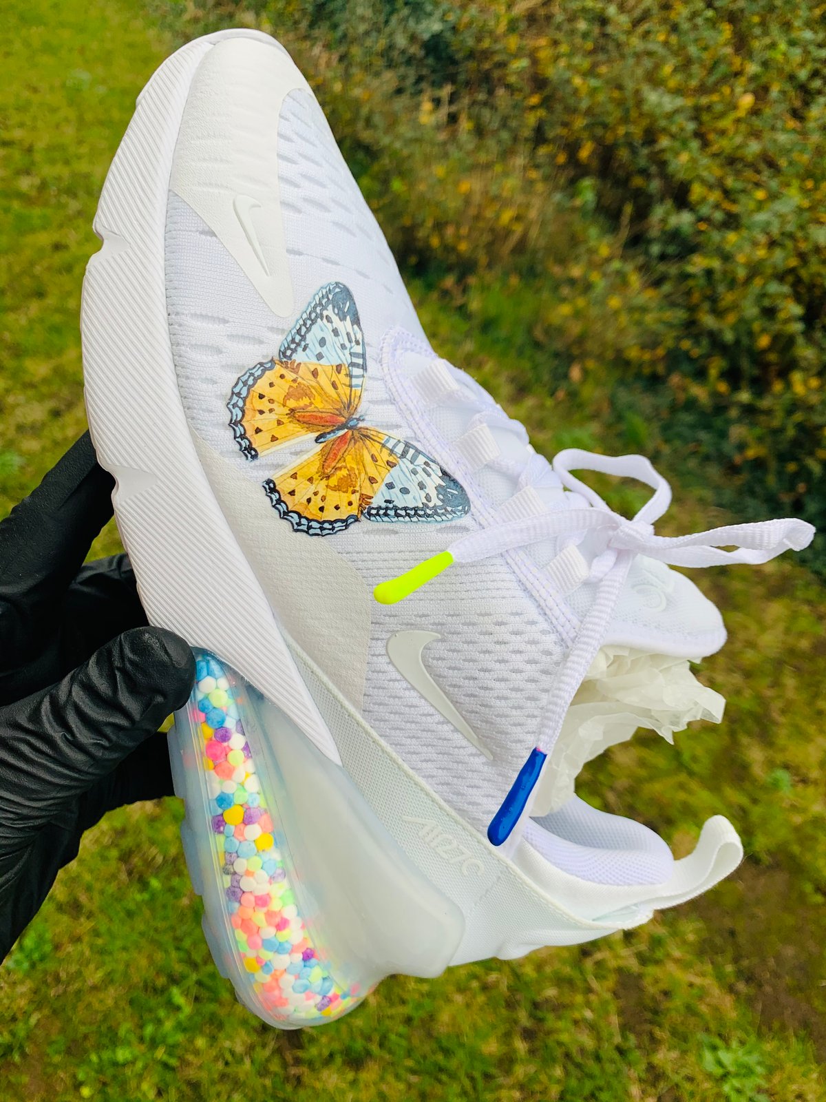 BUTTERFLY X NIKE JOYRIDE BEADED CUSTOM 