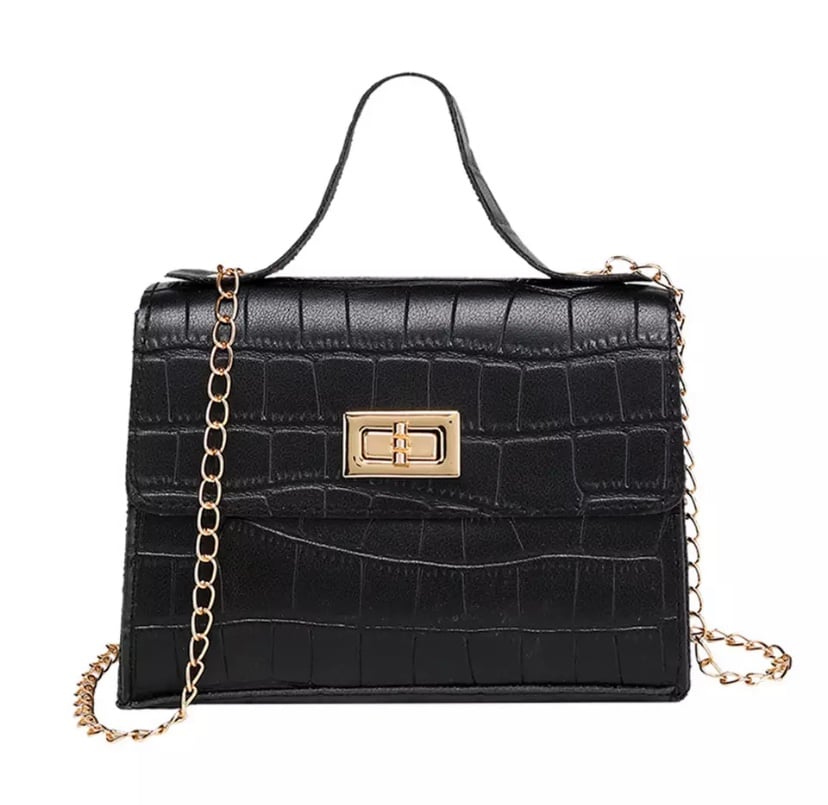 Faux croc mini bag sale