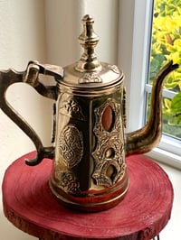 Image 2 of Vintage Tall Brass Kettle 